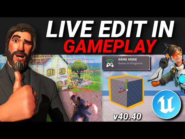 LIVE EDIT in Game, Free Cam, QOL Updates & More in Fortnite Creative/UEFN! (Update v40.40)