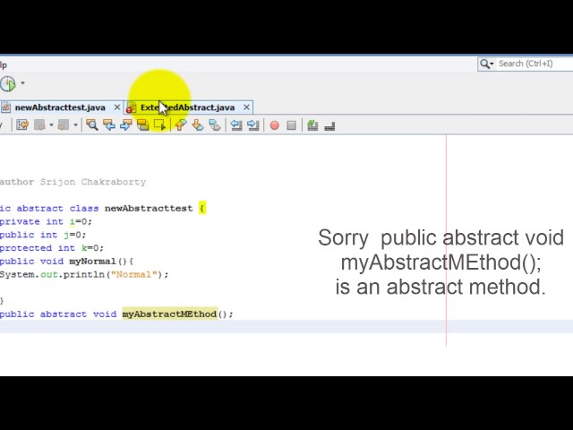 Learn Programming in Java Non Access Modifier in java abstract+synchronizedJava Modifier part 5