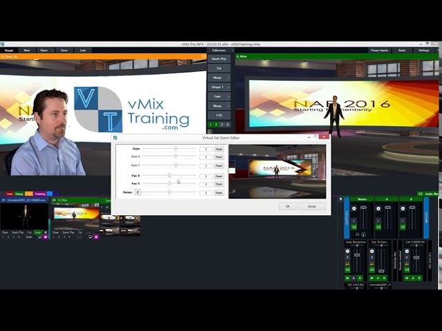 vMix Virtual Set Design