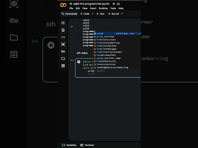 #coding How a while loop (minus) works?