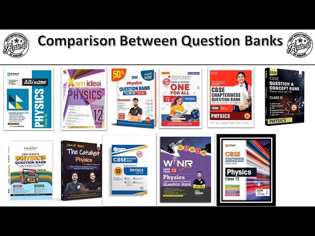 Comparison Between Class 12 CBSE Question Banks | Best Question Bank For CBSE Class 12 Board Exams