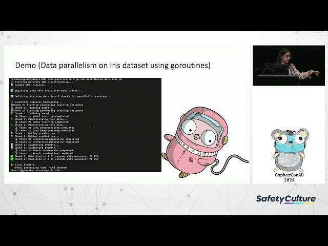 GopherConAU 2024 -  Rashmi Nagpal - The Gopher Orchestra: Distributed Machine Learning with Go