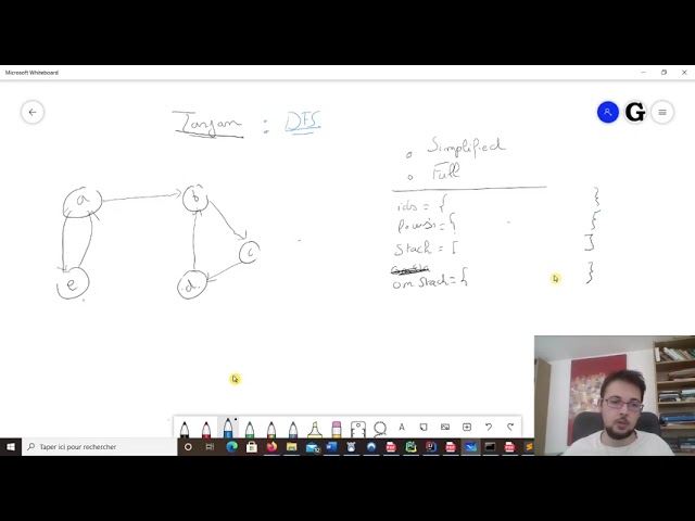 Tarjan Algorithm & informal proof