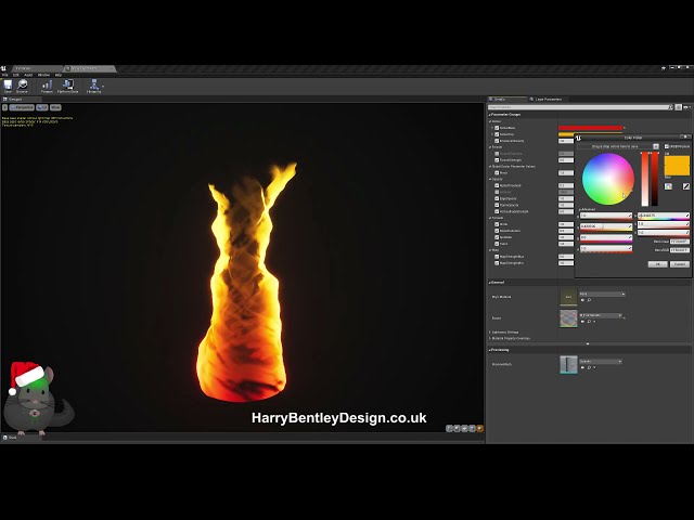 Nodevember - Firenado Procedural Shader Preview