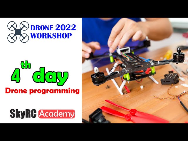 live drone work shop 4th day drone flight controller programming