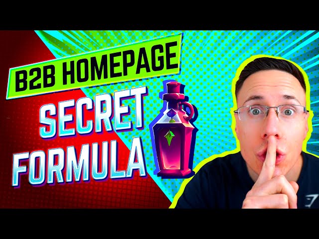 The Ultimate B2B Homepage Guide (B2B Web Design Masterclass)