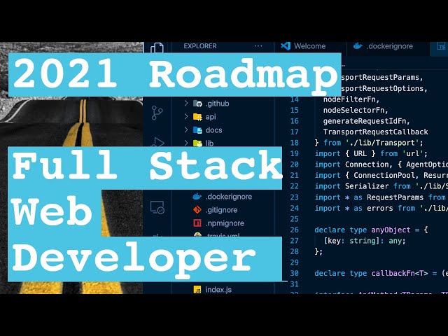Simplest 2021 roadmap to become a full stack web developer