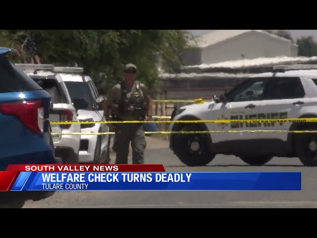 Suspect shot dead by deputies in Tulare County was holding a cell phone, sheriff says