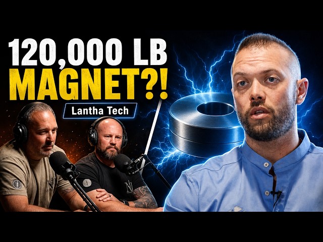 He Built a 120,000 LB Magnet… And It Doesn’t Need Power