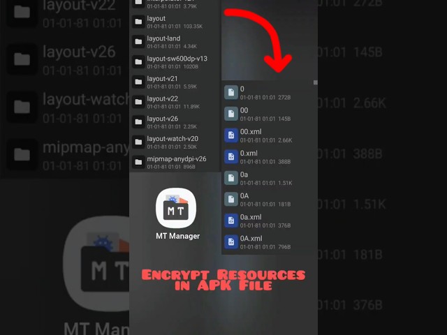 Encrypt Apk Resources files | Modding tutorial | MT Manager | #diddog #tech #techtok #modding