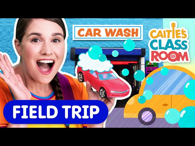 Let's Go To The Car Wash! | See inside a real car wash! 👀 | Field Trip Fun! | Super Simple Play