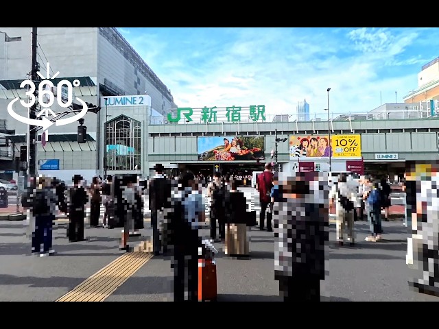 【360°動画】ダンジョン攻略～新宿駅　基礎