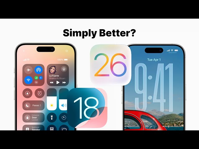 iOS 18 vs iOS 26 What’s Actually Changed?!!