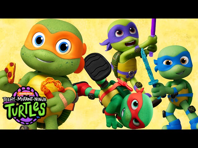 6 FULL EPISODES of Teeny Mutant Ninja Turtles! 🐢🍕 | Episodes 1-6 | Nick Jr.