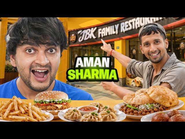 Trying Aman Sharma Jai Baba ki Restaurant