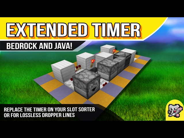 Extended Timer for Slot Sorters | Bedrock and Java