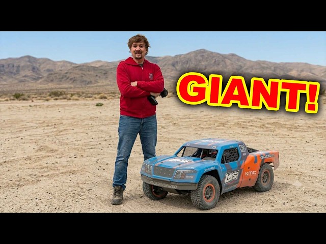 Durability Testing Worlds Biggest RC Trophy Truck - Losi 5T 3.0