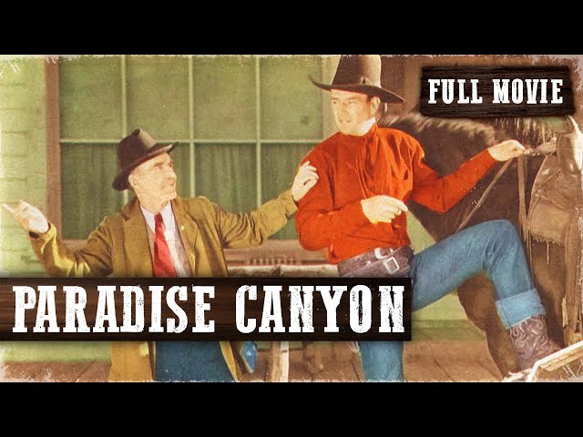 PARADISE CANYON | John Wayne | Full Length Western Movie | 720p | HD | English