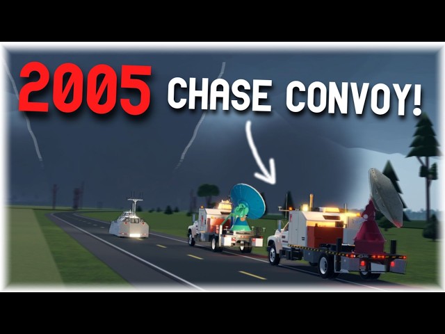 Chasing INSANE Tornadoes With The 2005 "Tornado Intercept" Convoy In Twisted! | Roblox Twisted 1.22