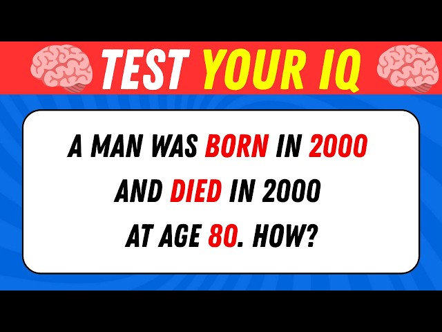 🧠 25 Tricky Questions Only Smart People Can Solve 🧠🔥