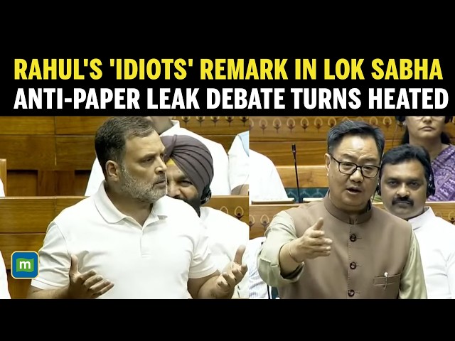 'Students, Idiots & Andhbhakts': Rahul Gandhi's Remark Triggers Storm