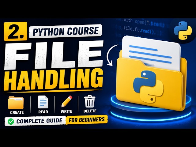 Python File Handling Tutorial for Beginners (Step-by-Step Guide)