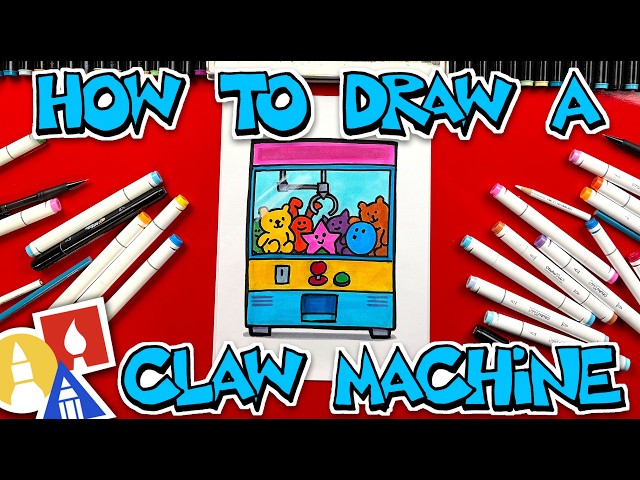 How To Draw A Claw Machine