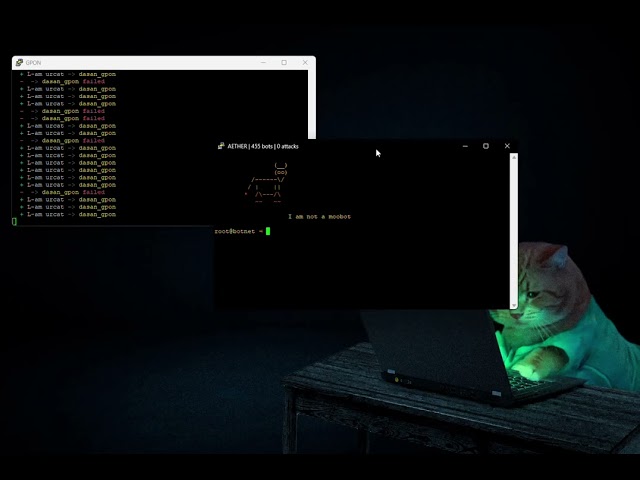 0day Mirai/Botnet scanning GPON bots