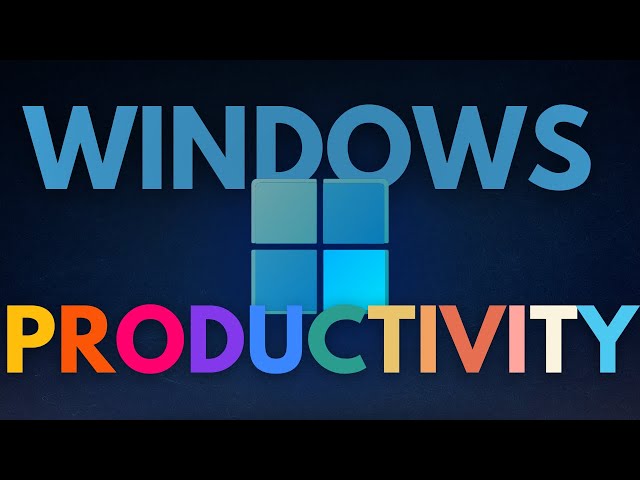 My Secret Windows 11 Productivity System That Actually Works