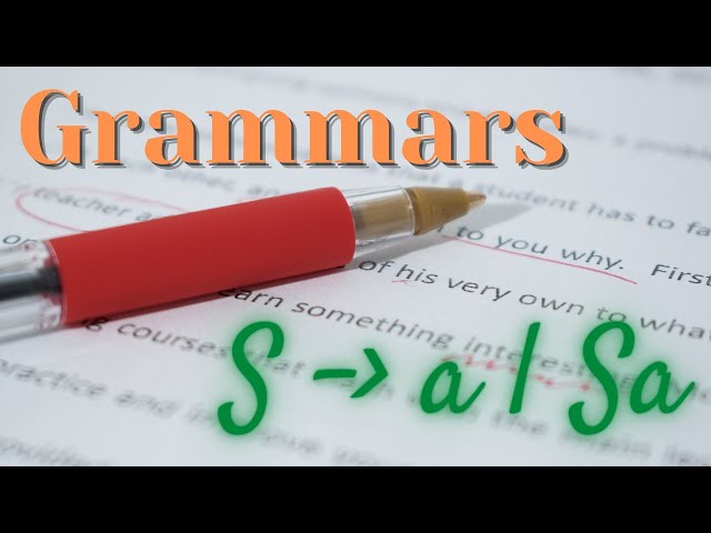 What are Grammars (in Theory of Computation)?