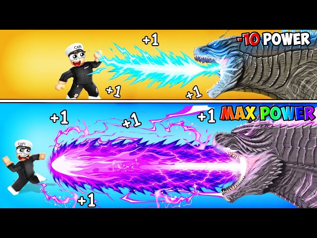 EVOLVING into the STRONGEST GODZILLA in ROBLOX