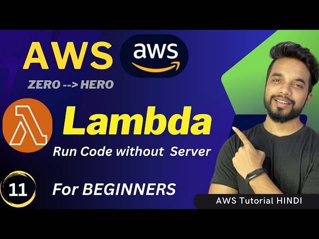 AWS Lambda Tutorial for Beginners | Create Your First Lambda Function [HINDI]