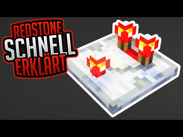Comparator Einfach Erklärt! (Tutorial) ✨ Redstone Schnell Erklärt #03 ✨ ErikOnHisPeriod