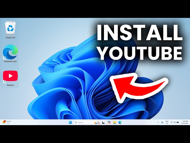 How To Install YouTube App On PC - Tutorial