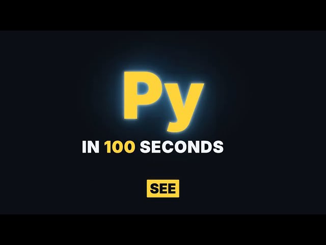 Python in 100 Seconds: Speed, AI & Architecture