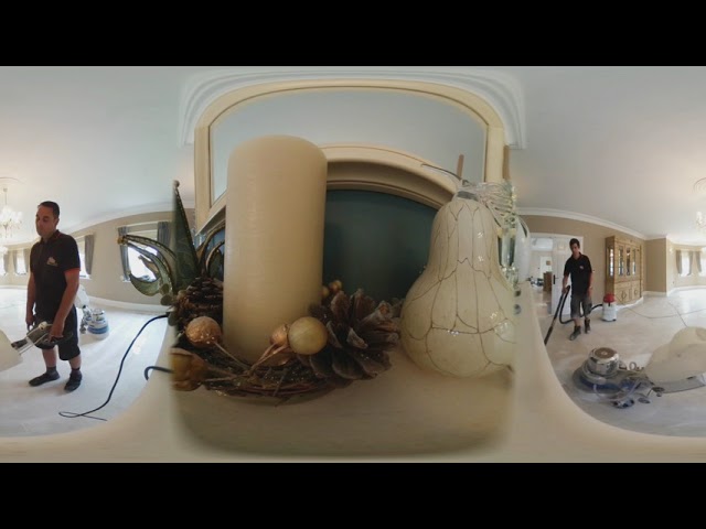 360 Video - How to Grind and Polish Marble