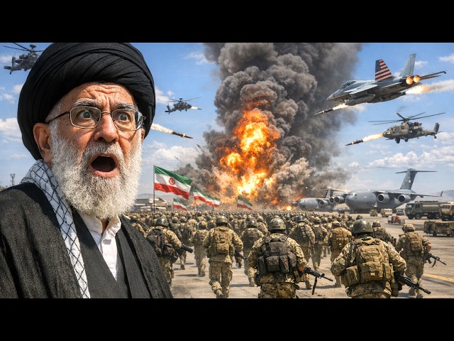 21 minutes ago! Iran's largest air base in Tehran was attacked and destroyed by US Troops - Arma 3