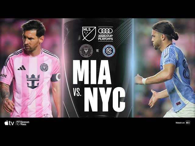 Inter Miami CF vs. New York City FC | Full Match Highlights | 2025 Audi MLS Cup Playoffs