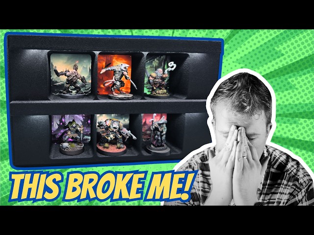 I Built a High-Tech Display Case for Miniatures… It Almost Broke Me
