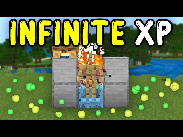 NEW EASIEST XP FARM Minecraft Bedrock 1.21/26.2+!