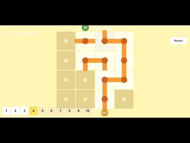 Garden Path Tiles made with Unity