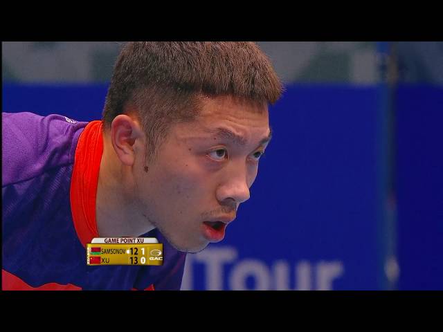 2015 Grand Finals MS-QF Vladimir Samsonov - Xu Xin (full match|short form in HD)