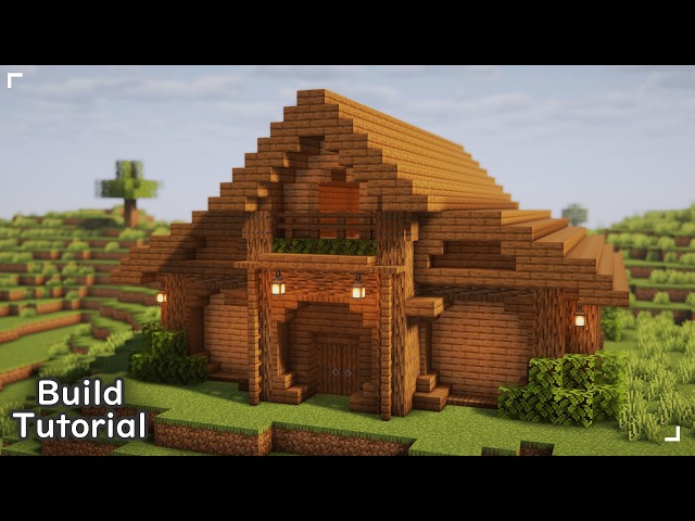 🏛️ Village Courthouse 🧑‍⚖️ | Minecraft Build Tutorial