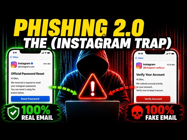 The Most Dangerous Phishing Attack of 2026 (Instagram Trap)