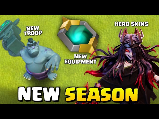 New Troop and Equipment in October Season!