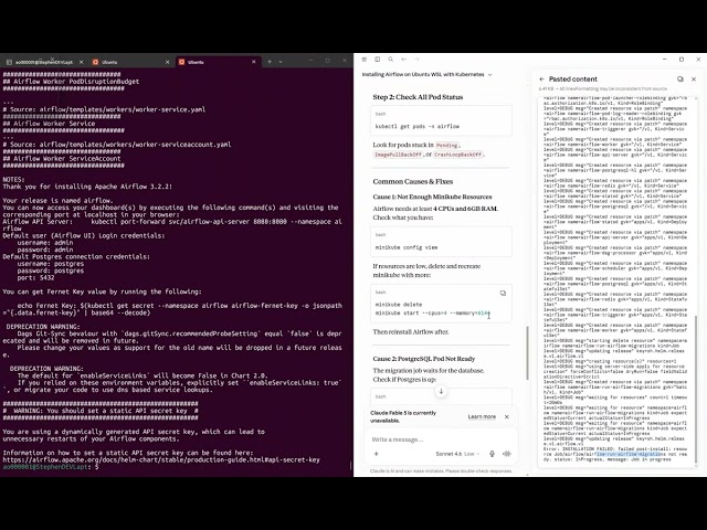 I Used Claude AI to Install Apache Airflow on Windows | #claude #claudeai #claudeai