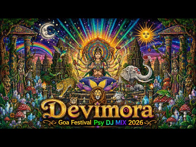 Devimora 🕉️ Goa Festival Psy Trance 2026 ● Divine Durga DJ Mix