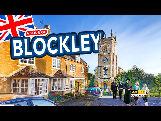 BLOCKLEY | The Hidden Gem of Blockley Village in the Cotswolds  | 4k Walking Tour