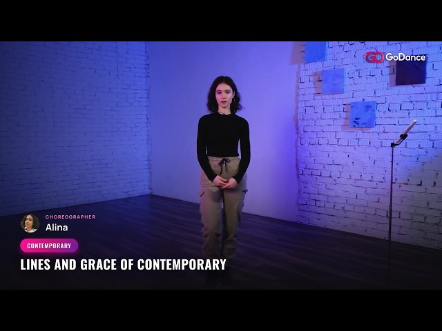 Contemporary Dance Tutorial: Lines and Grace with Alina