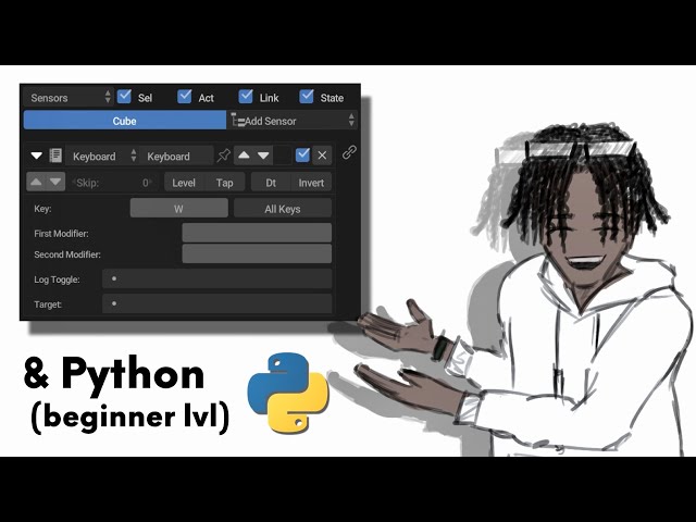 Learn Logic Bricks And Python | RanGE